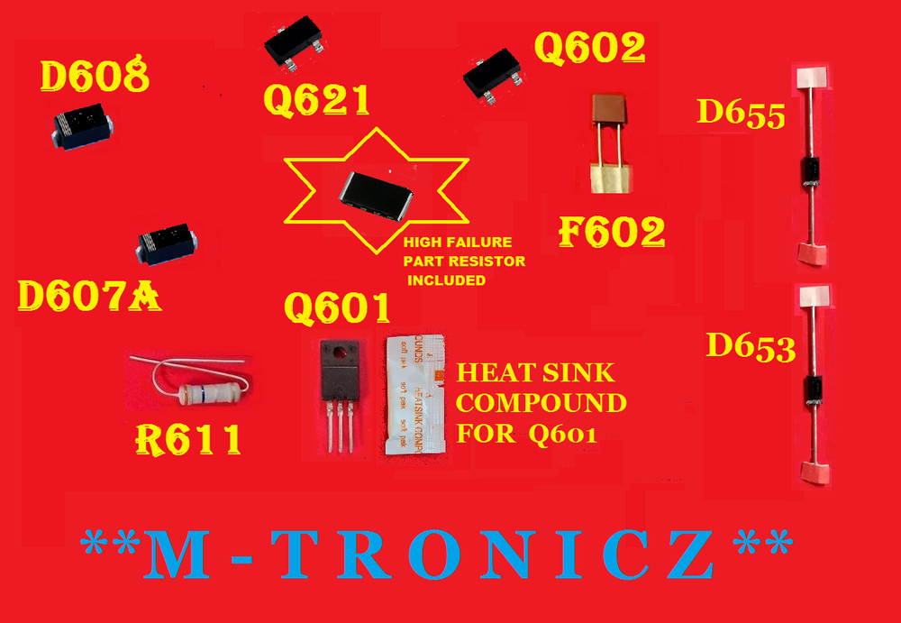 FUNAI   FW43D25F  POWER SUPPLY   BA4DV2F0102     REPAIR KIT