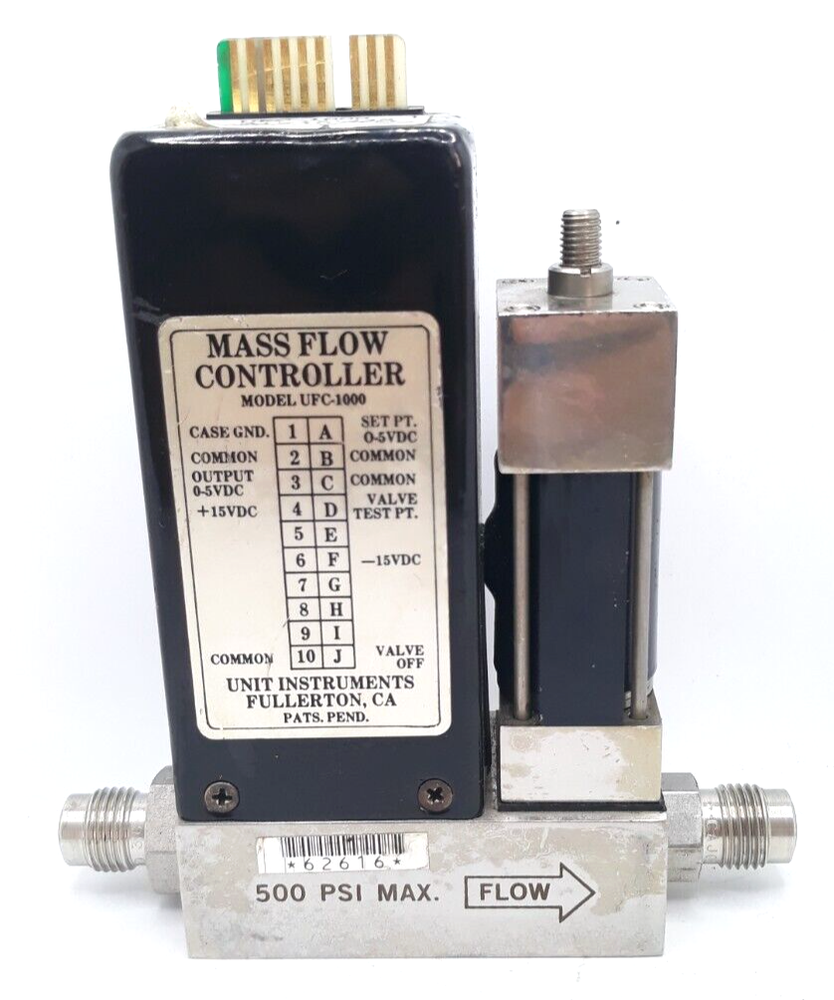 Unit UFC-1000 Mass Flow Controller Range 10 SLM Gas N2 --