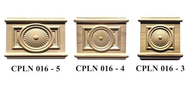 Colonial Solid Hardwood Molding Coupling blocks