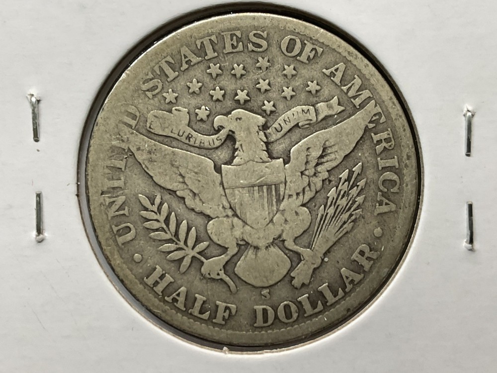 1910-S Barber Half