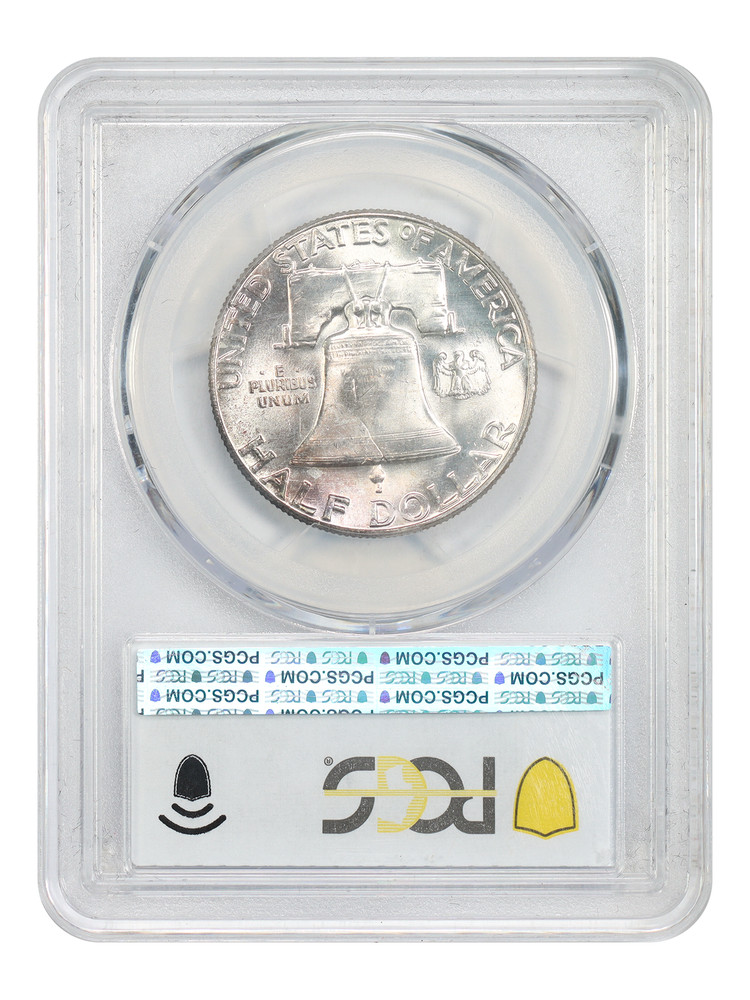 1961 50C PCGS MS65FBL - Franklin Half Dollar