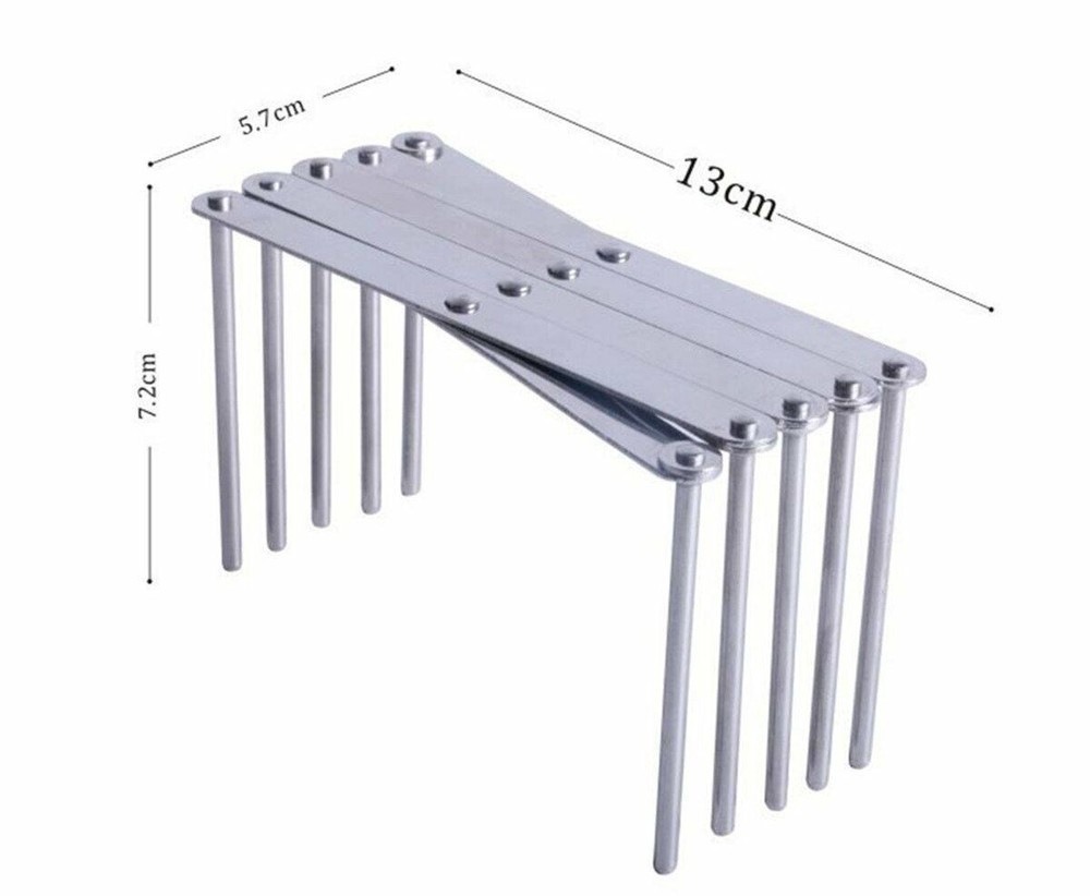 For SOUS VIDE Slow Cooker Cooking Telescopic Multi Function Storage Rack Divider