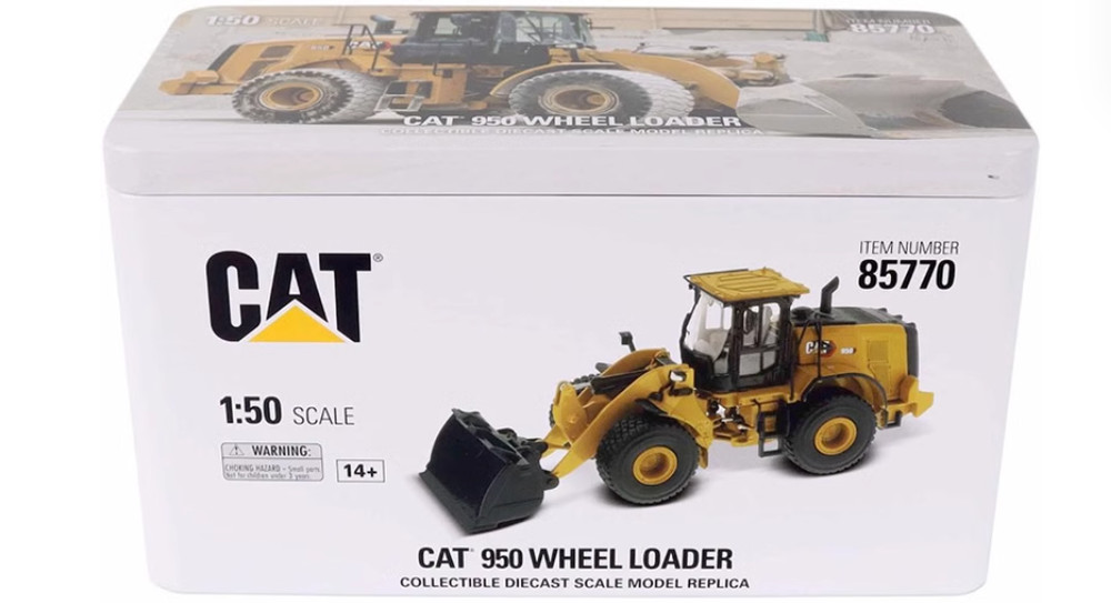 1:50 DM CAT950 Wheel Loader Construction Machine Equipment Diecast Model