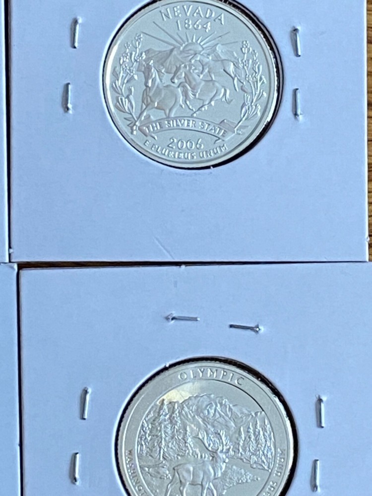 13 Silver Proof Quarters