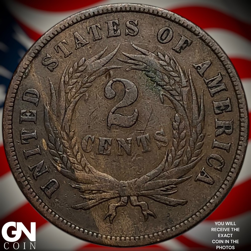 1867 2 Cent Piece Z4426