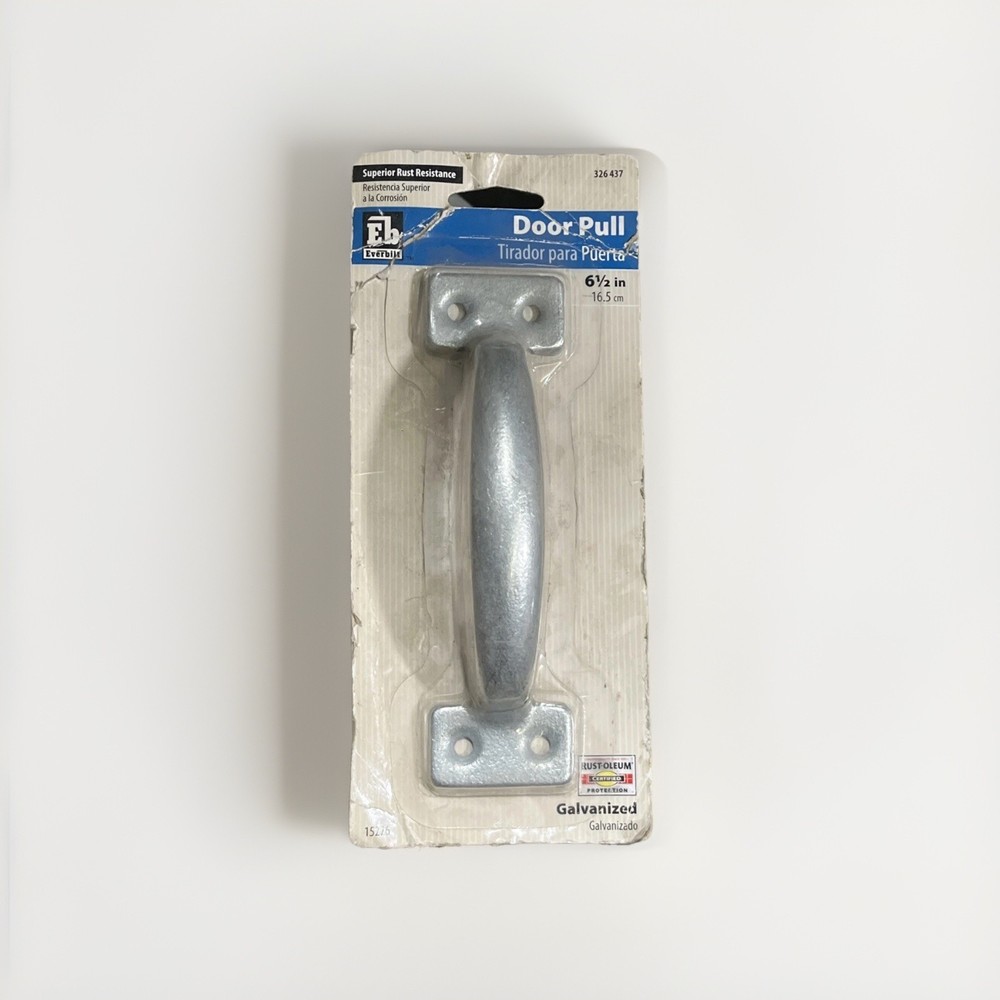Everbilt 6-1/2 in. Galvanized Steel Rust Resistant Gate Door Pull Handle