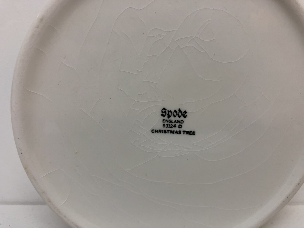 Spode Christmas Tree Bon Bon Dish - no box -