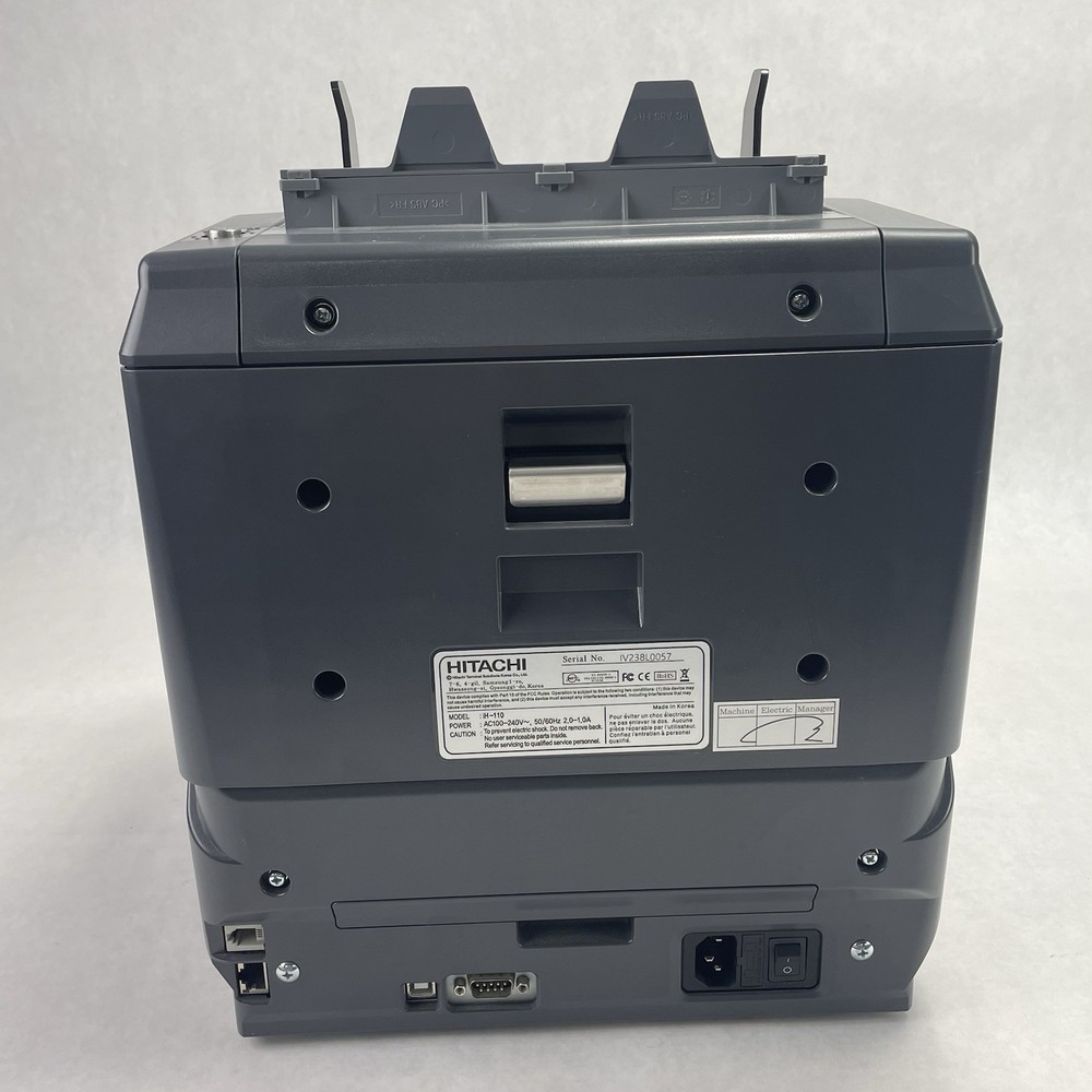 Hitachi IH-110 Bill Currency Sorter