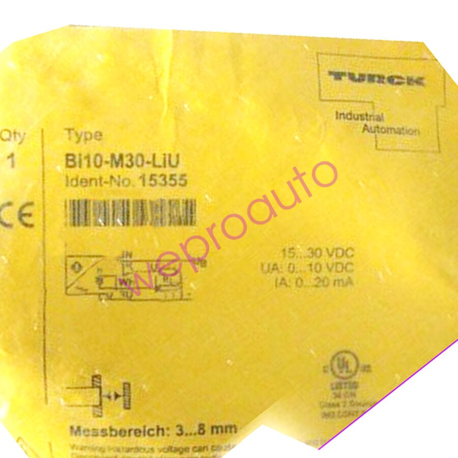 TURCK BI10-M30-LIU 15355 Inductive sensor  ✦KD