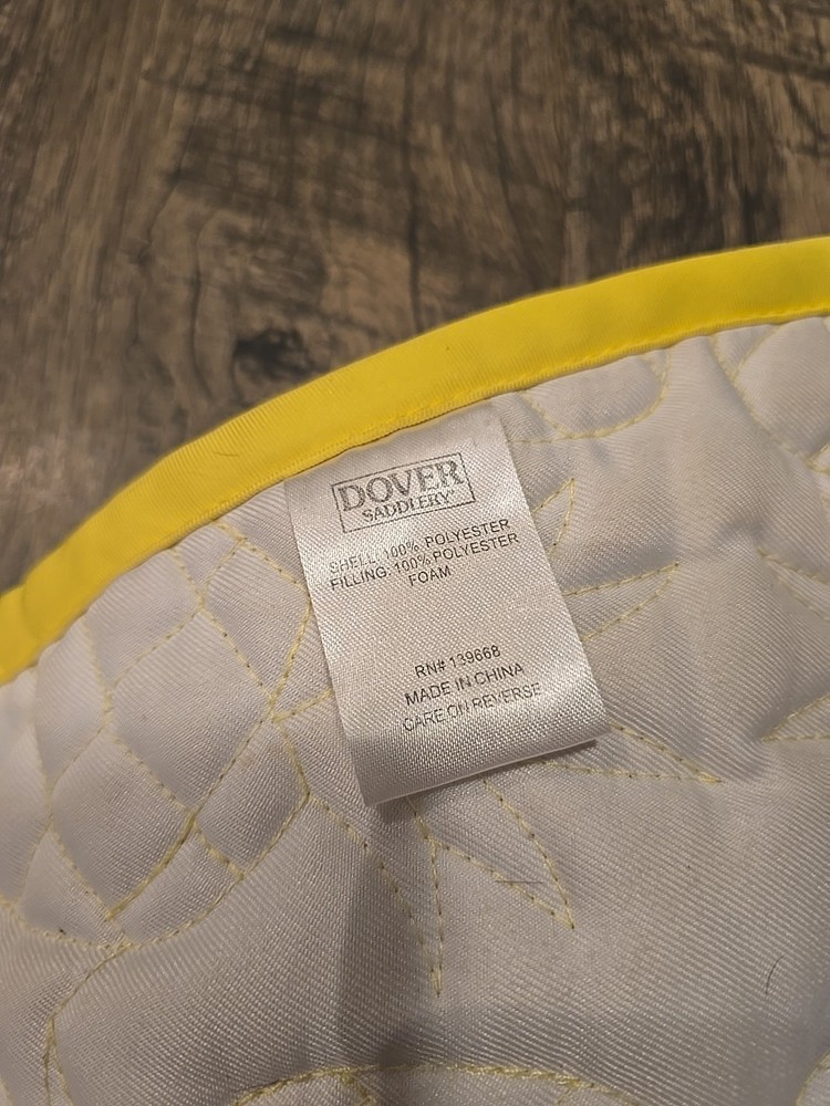 English Saddle Pad