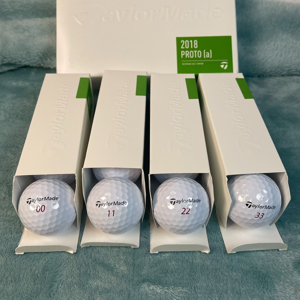 TaylorMade 2018 PROTO (a) Golf Balls 12-Pack New Unused Prototype