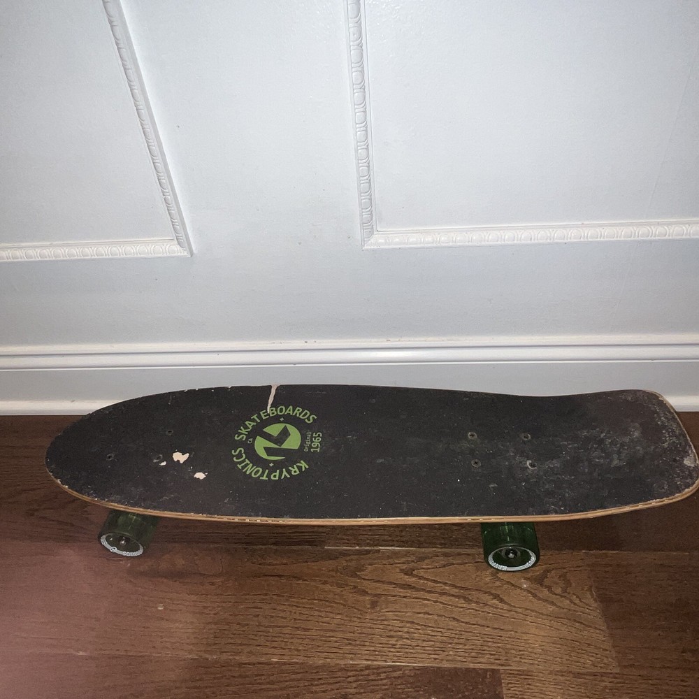 Kryptonics 30" Longboard Skateboard Beach Island Script 06/01/2021-072QR