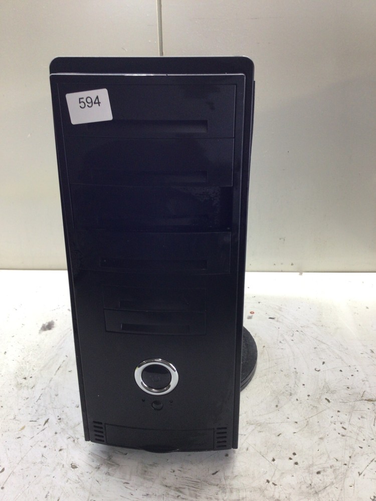 Retro Black ATX Case