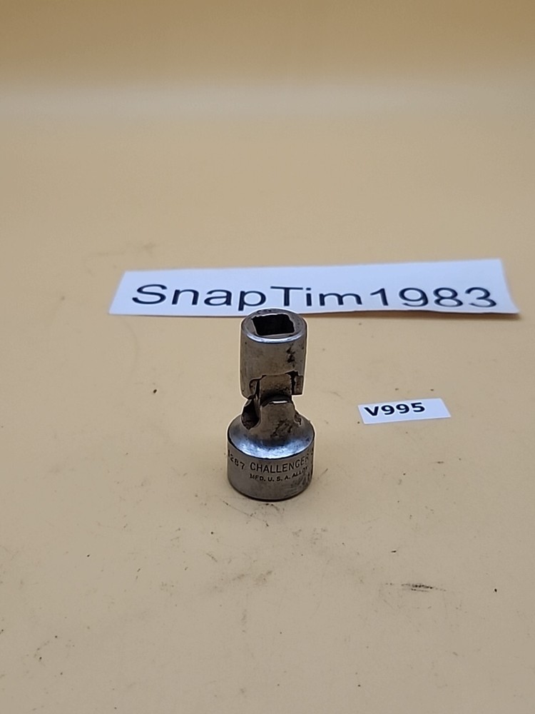 Challenger 1287, 3/8 Drive, 12pt, Size 3/4in., Flex Head Socket  USA