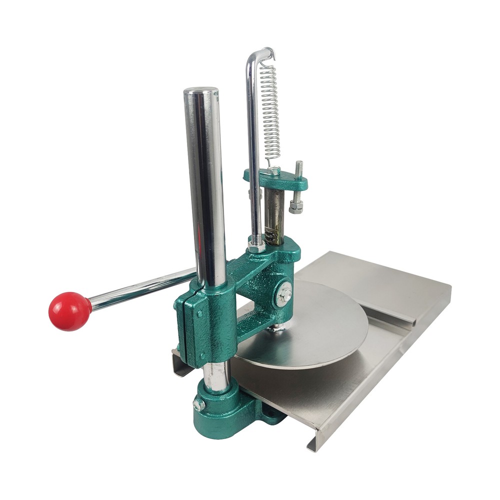Home Manual Dough Rolling Machine 20cm Diameter Round Dough Maker