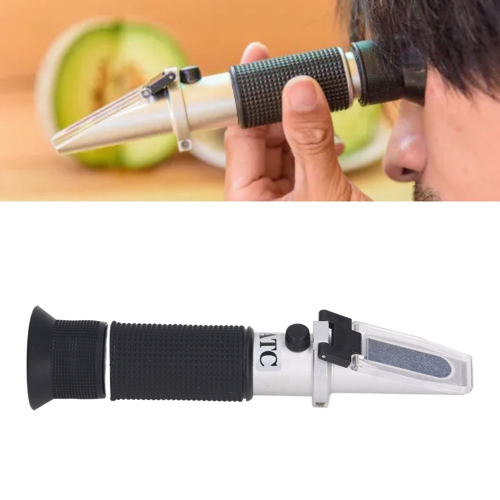 0‑32% Meter Tester Refractometer Handheld ATC Sugar Refractometer