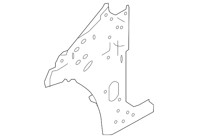 Genuine Nissan Side Panel G6240-6RRAA