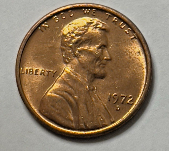 1972-D Lincoln Memorial Cent • KM# 201 • AU