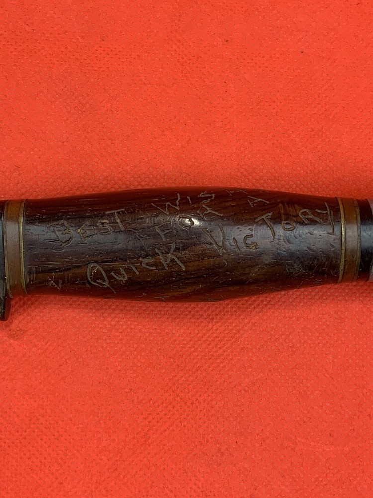 Original WW2 US Early Case Fighting Knife Name Engraved/Personalized