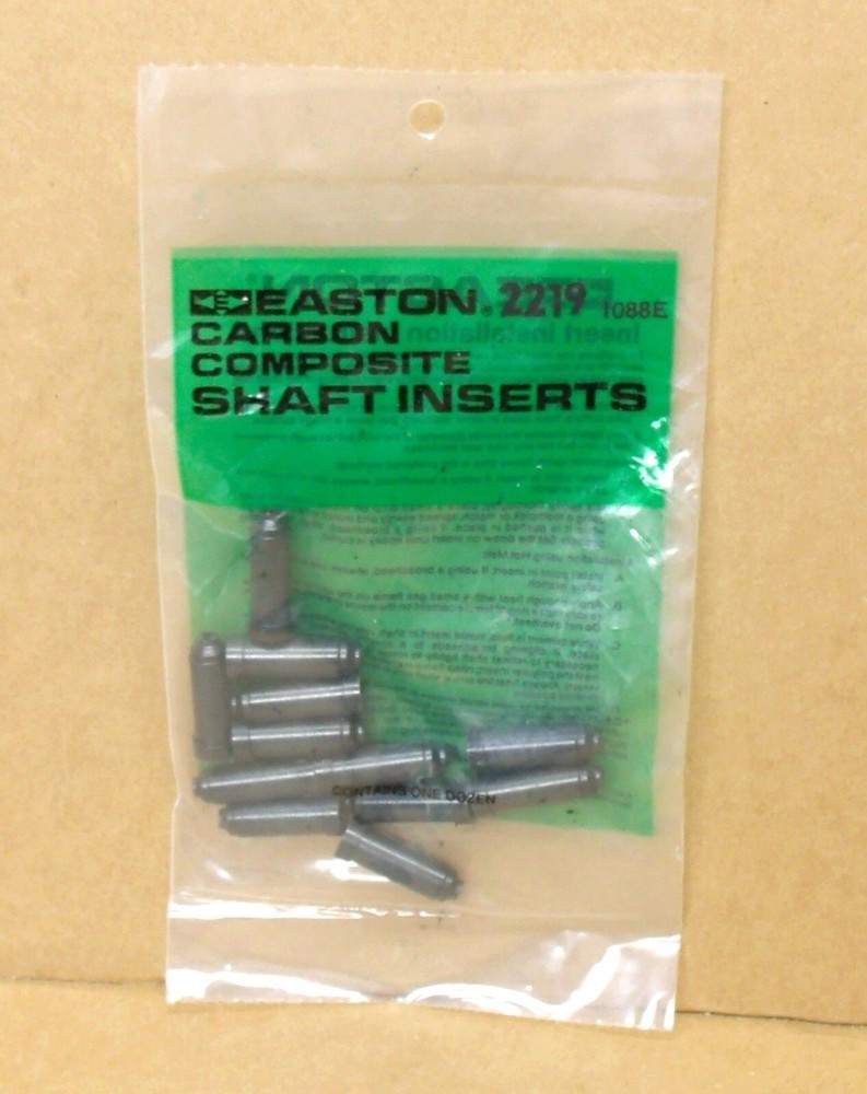 Easton Precision 2219 Carbon Composite Point Inserts - New Pack
