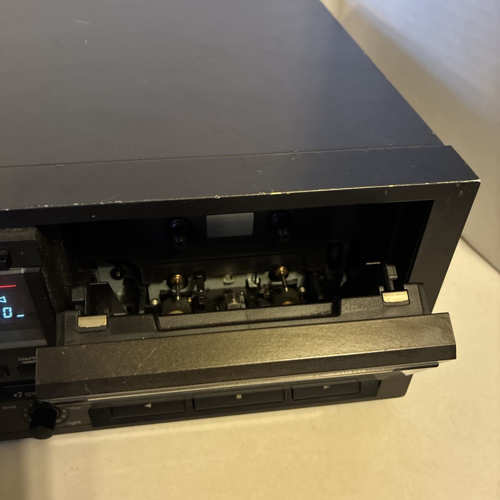 Technics Double Cassette RS-TR555 Partially Tested-Works