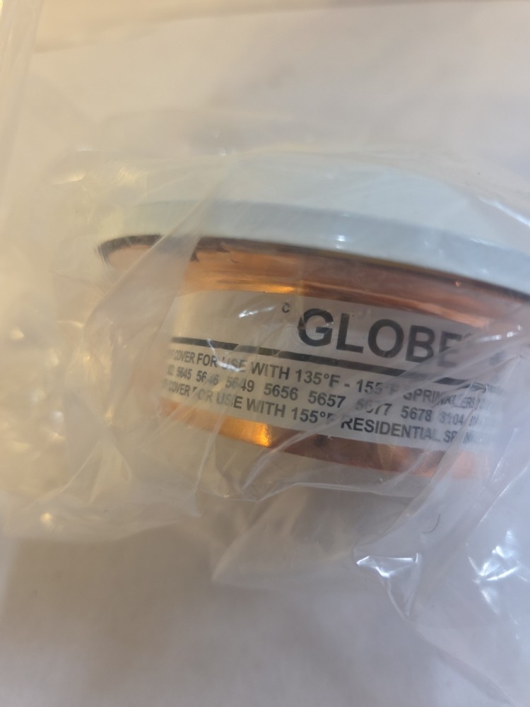 Escutcheon Globe Fire Sprinkler Head Cover