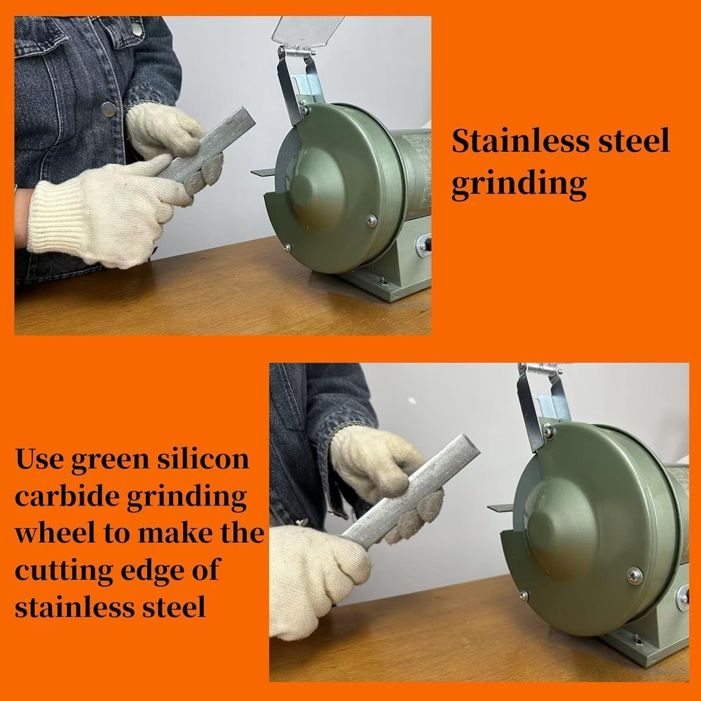 80 Grit Silicon Carbide Bench Grinding Wheel - Durable & Medium Grit Performance