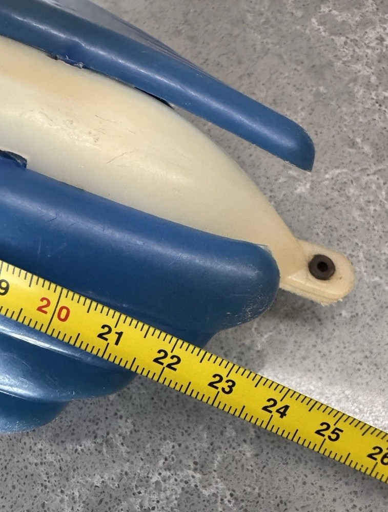 Vintage USSR Pull Toy Pelican Soviet Plastic Action Toy