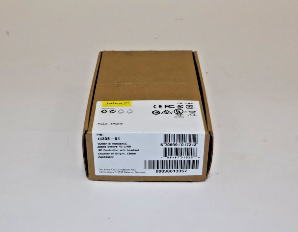 Jabra GN Model ENC010 Connection 14208-04