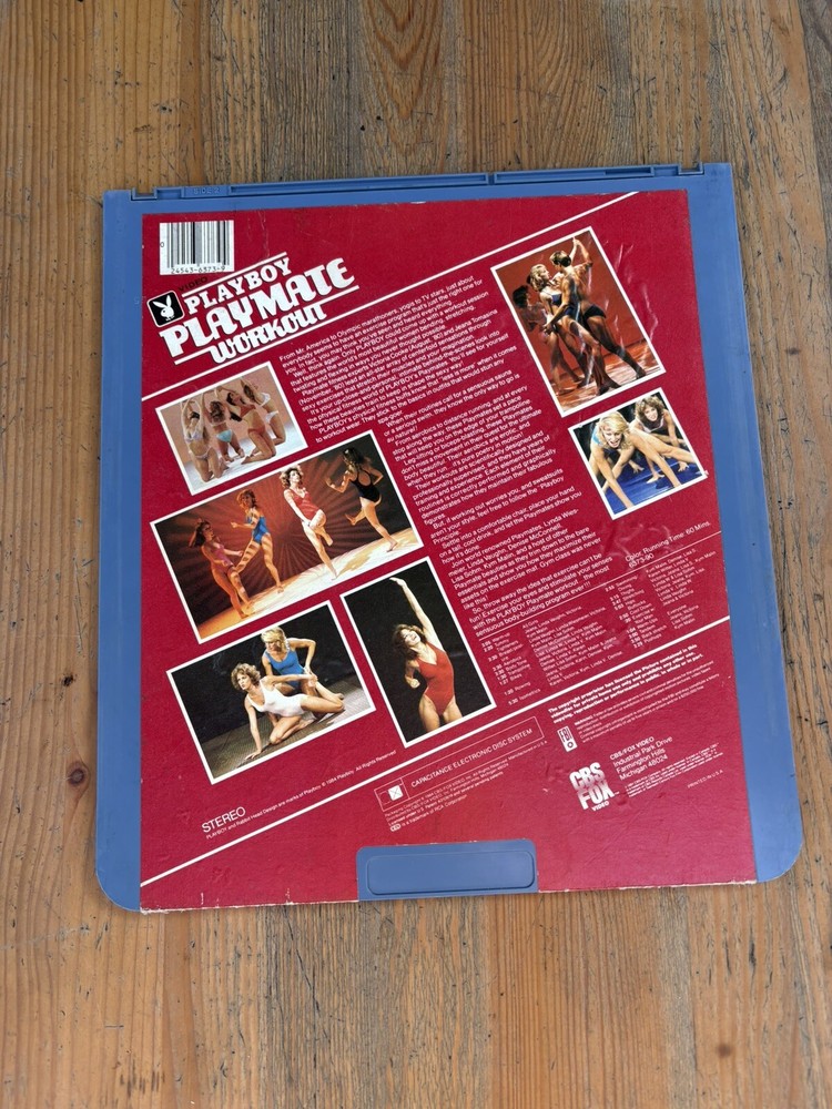 Vintake LaserDisc Playmate Workout