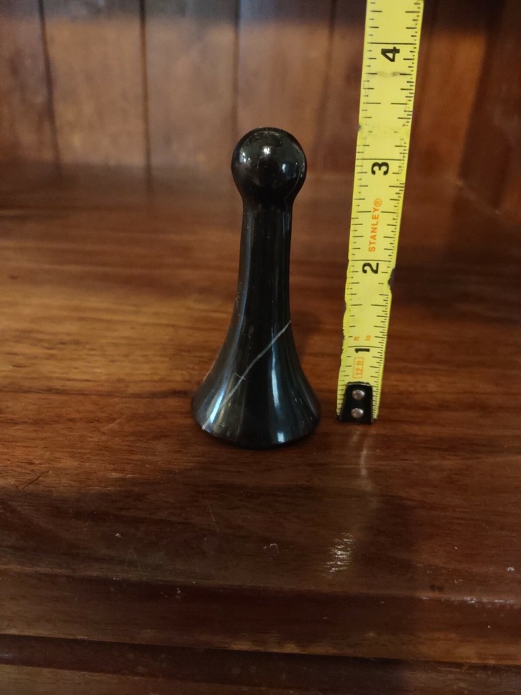 Marble Chess Replacement Piece Black Pawn