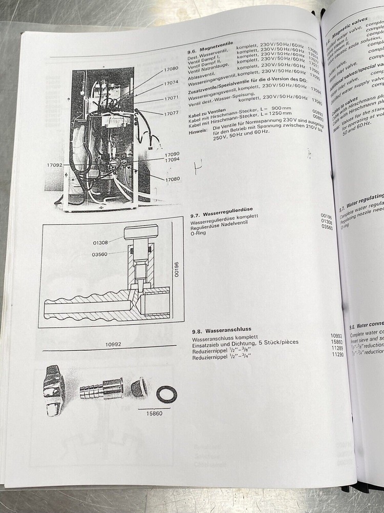 Buchi Distillation Unit 321 - Manual / Users Guide / Instructions Book