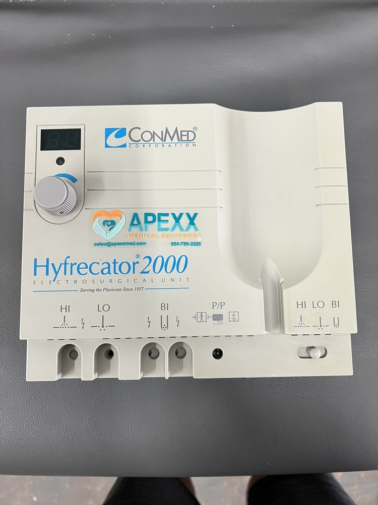 conmed hyfrecator 2000 electrosurgical unit