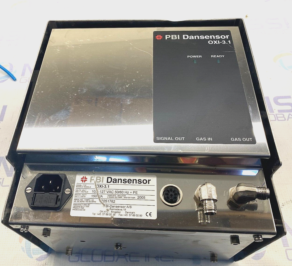 PBI Dansensor OXI-3.1 Oxygen Sensor Indicator, Gas Analyzer