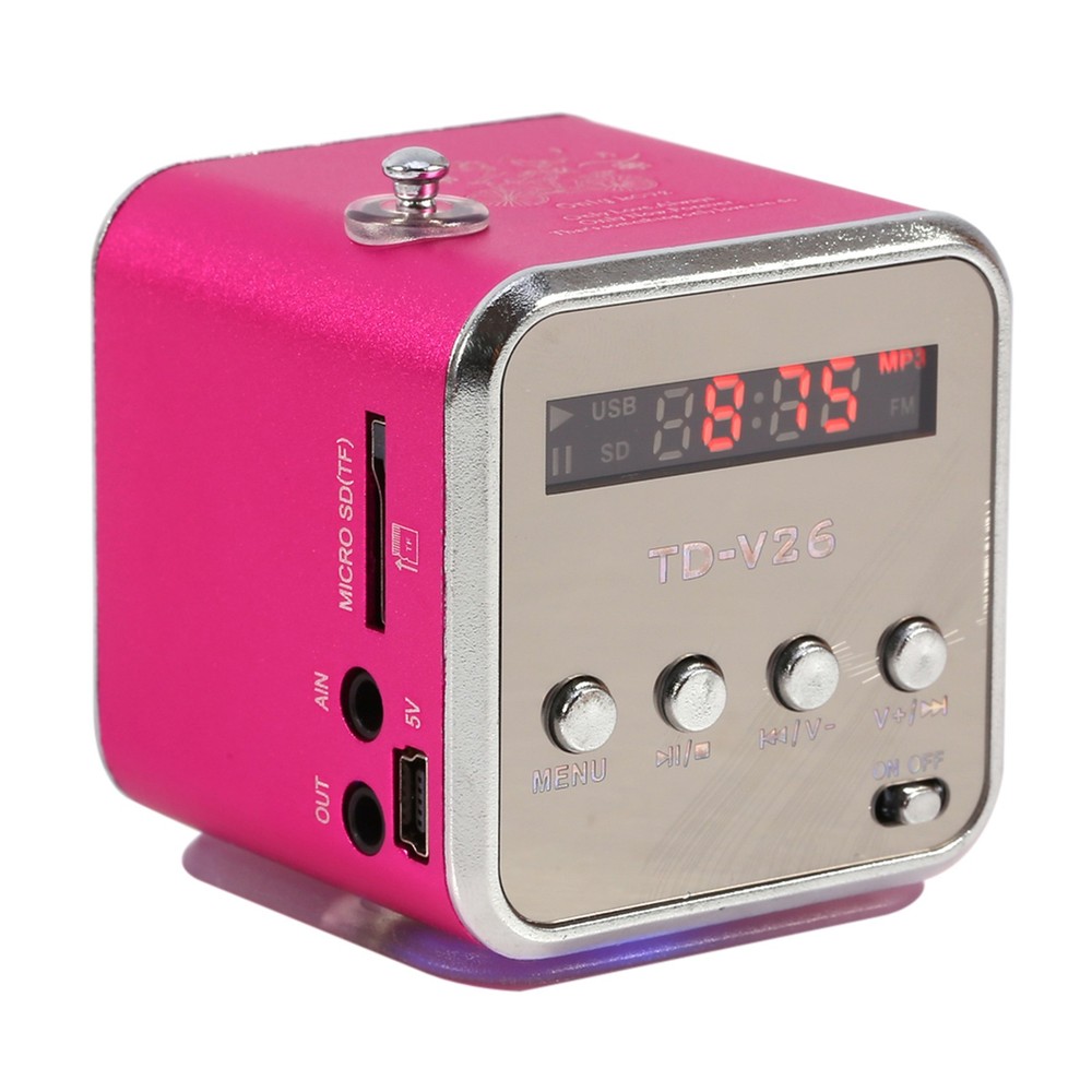 Portable Music Player Mini Speaker Easy To Use