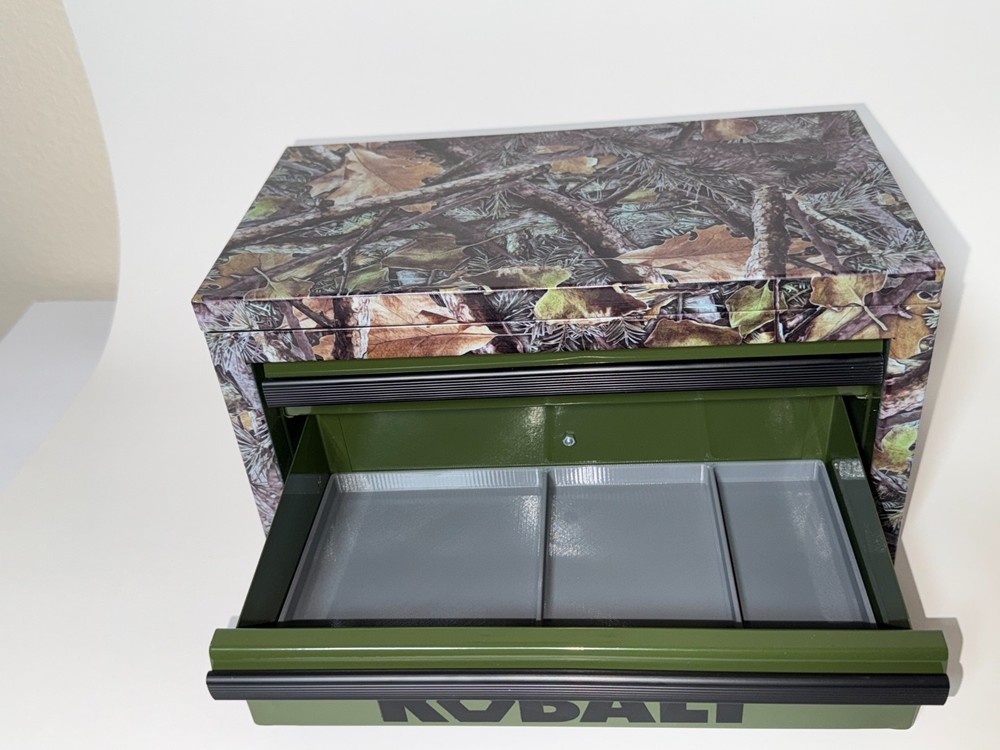 Kobalt Mini Toolbox Drawer Organizer Insert – Utility Layout - Gray