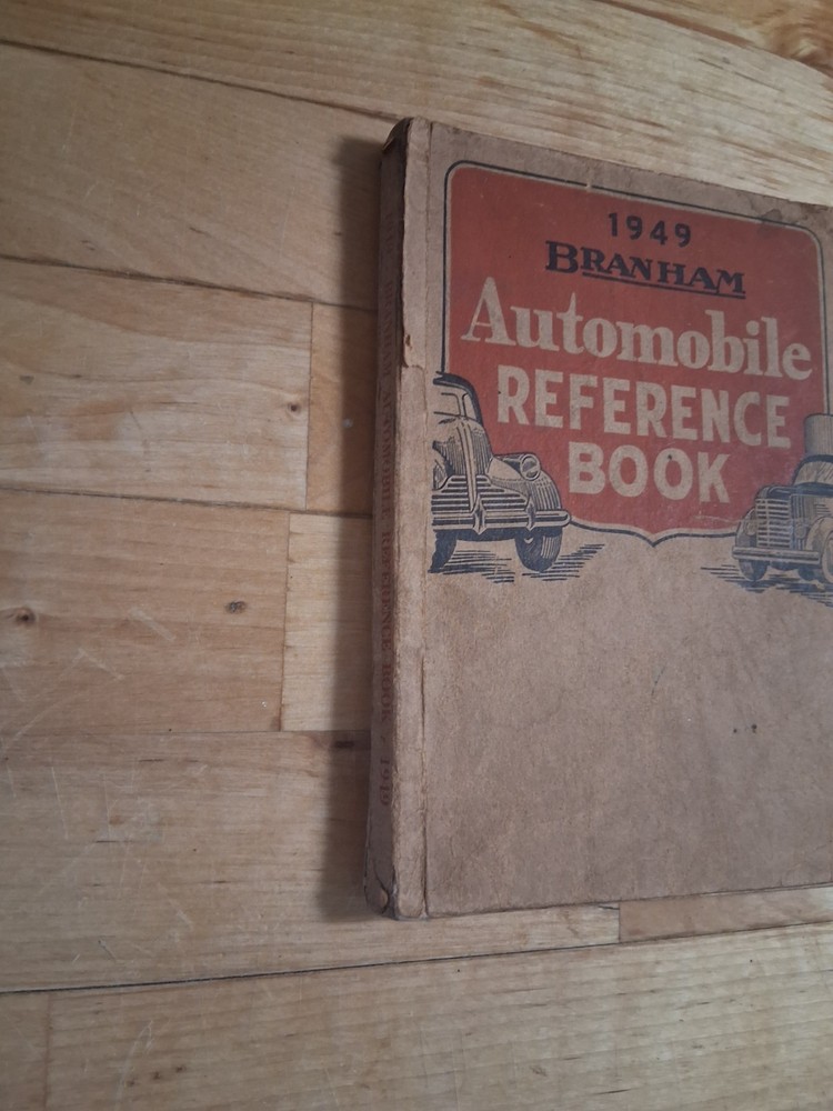 1943,49,53 Branham Automobile Reference Book