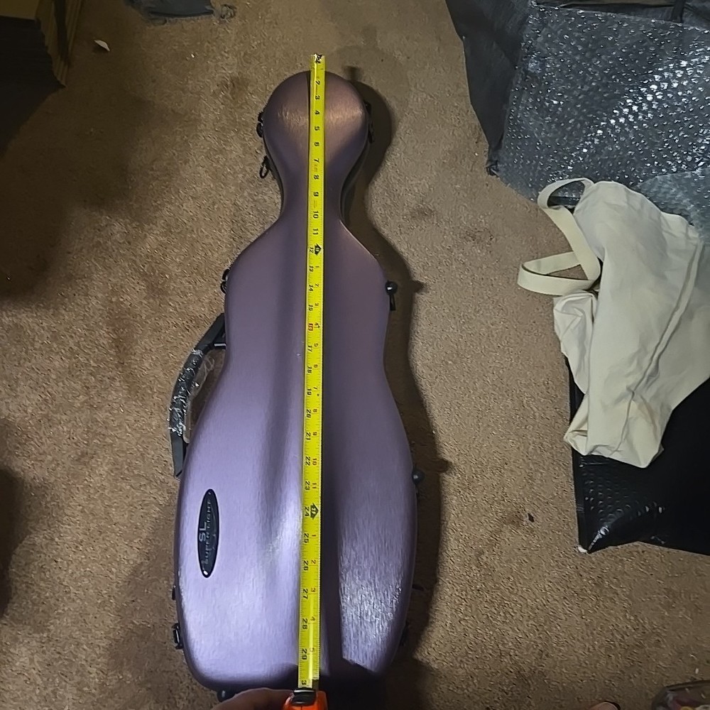 VIOLIN CASE-Cello Shaped Full Size Durable Super Light
