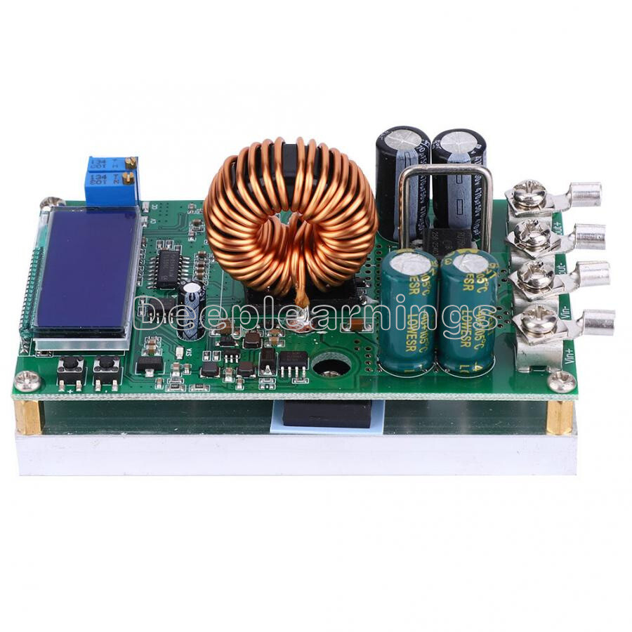 DC-DC Step Down Converter 20A Power Adjustable Step-Down Power Supply Module NEW