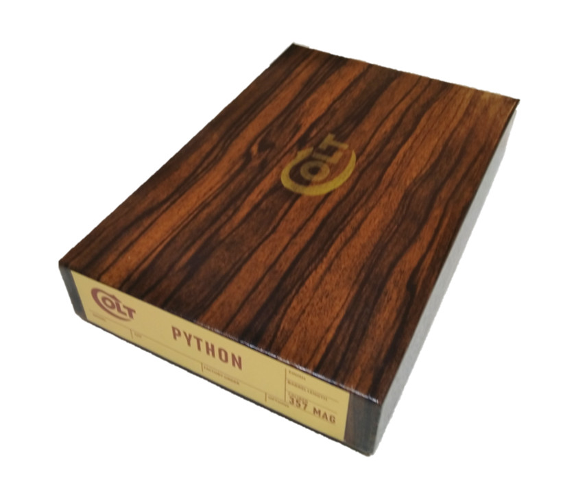 Colt Python Box - Gold Label - Select from 2-1/2", 4", 6" or 8" Models