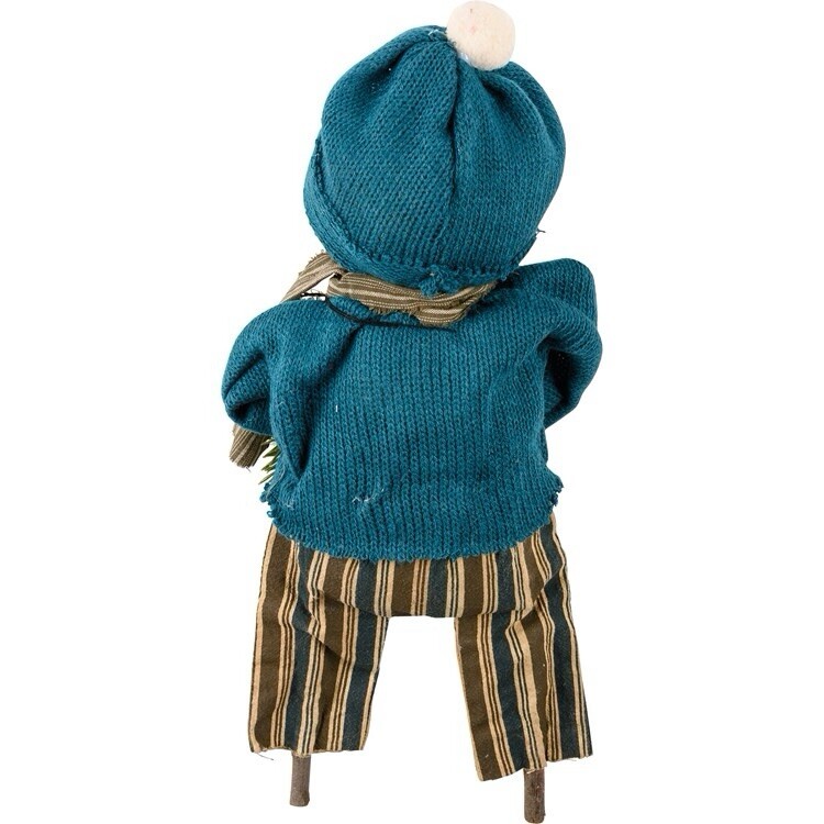 Seth Primitive Snowman Doll