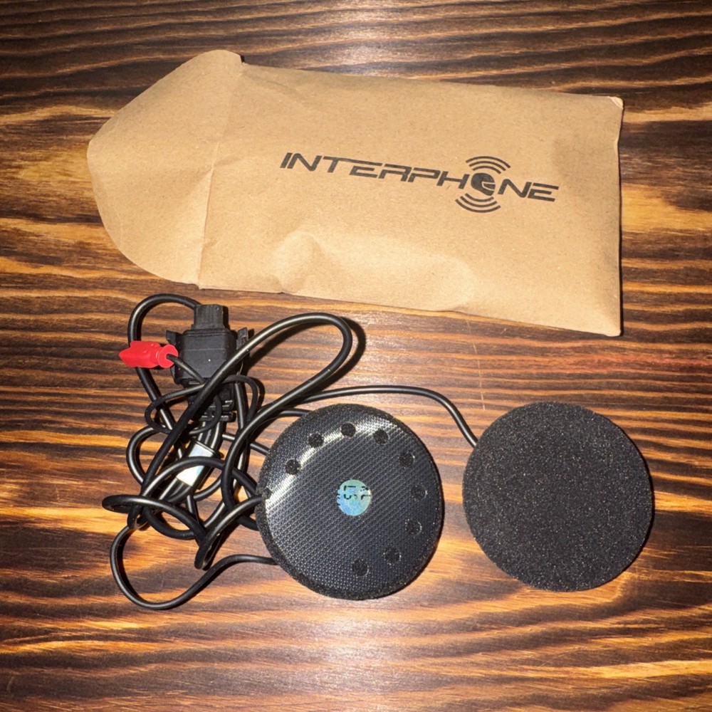 Interphone U-COM 8R Mesh 2.0 Motorcycle Bluetooth Intercom Headset (Single Pack)