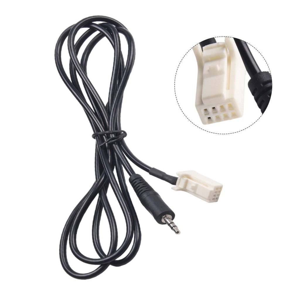 Premium ABS Material AUX Input MP3 Cable for Forester For Impreza 2007 2008