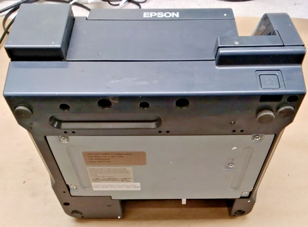 Epson 3-in-1 Check Reader/Receipt Printer TM-S9000MJ M273A Without Cords/Cables