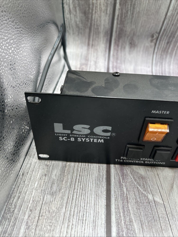 LSC Light Stream Controls SC-8 System Used Switch Panel Tested Working