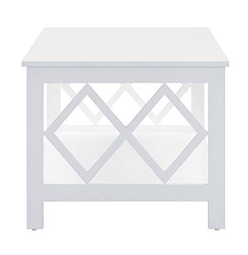 Diamond Coffee Table White