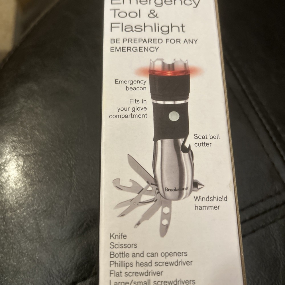 Auto Emergency Multi-Tool Great Gift - Brookstone