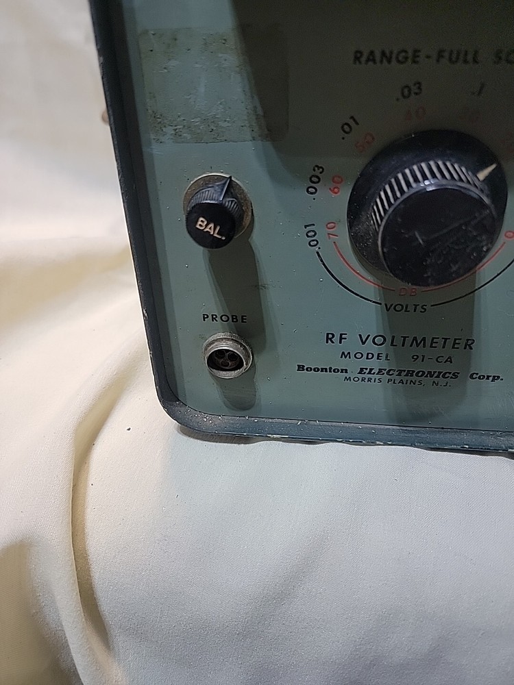 Boonton Electronics 91-CA RF Voltmeter.