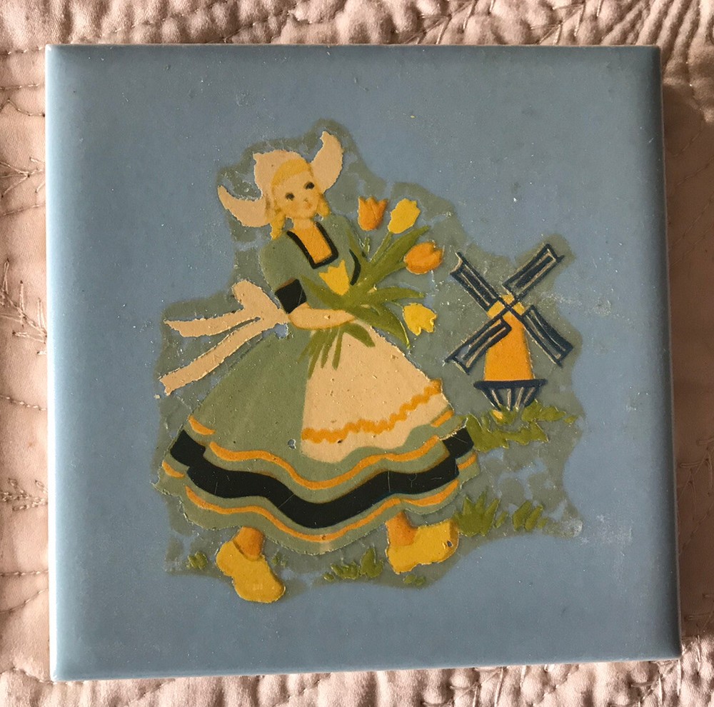 Four (4) Dutch Tiles