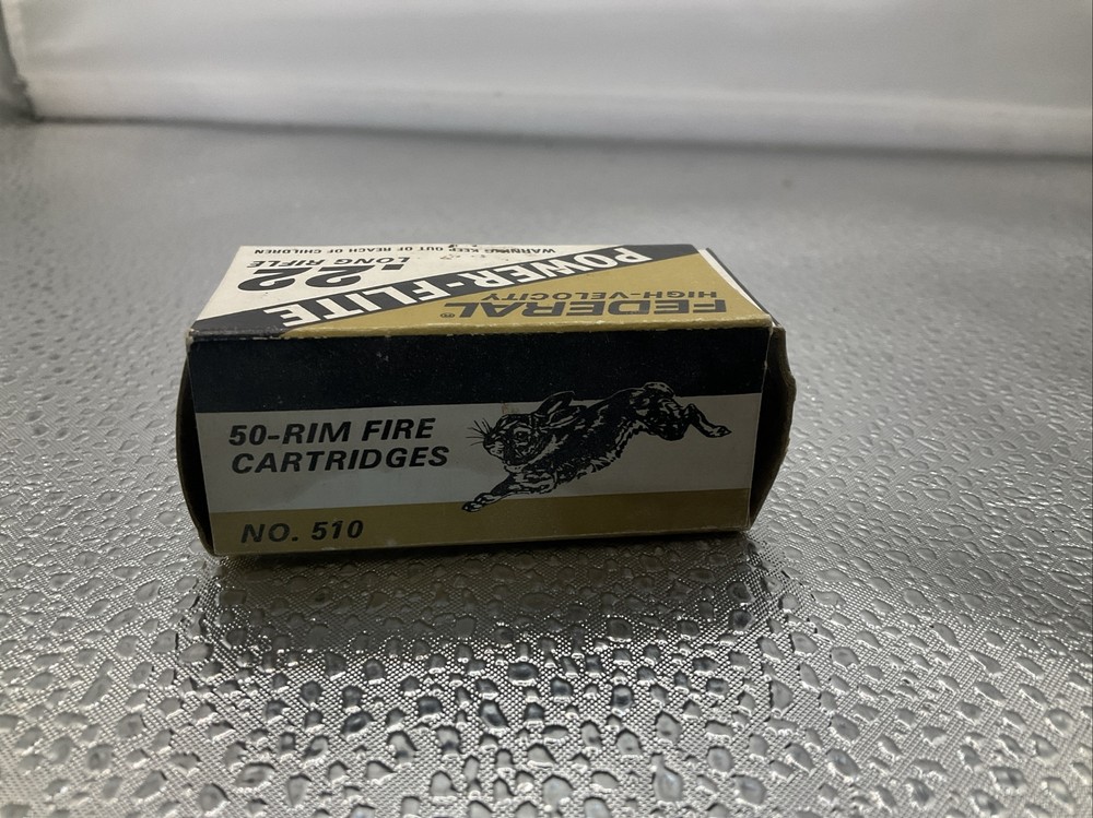 Federal Power-Flite .22 Long Rifle Empty Box